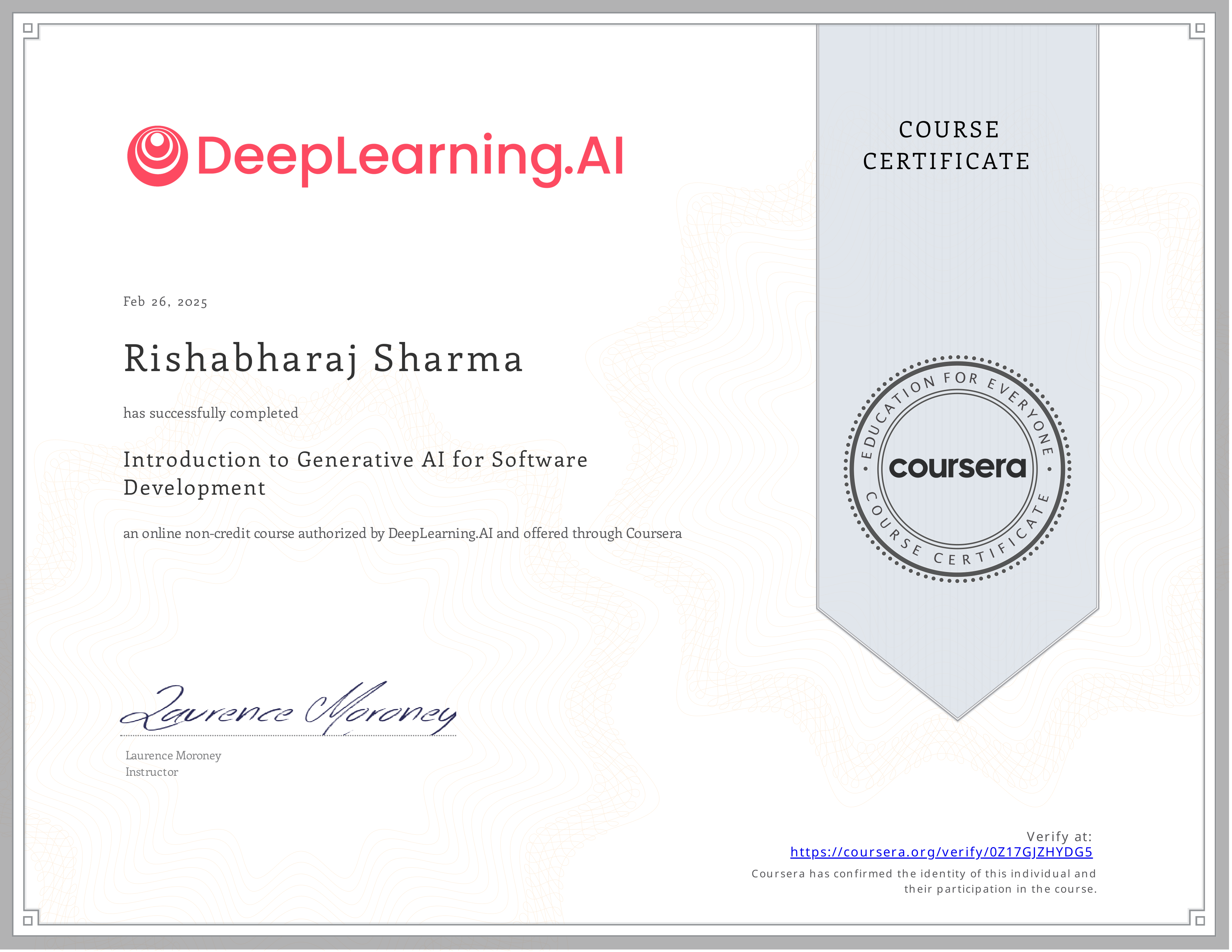 Web Development Certificate